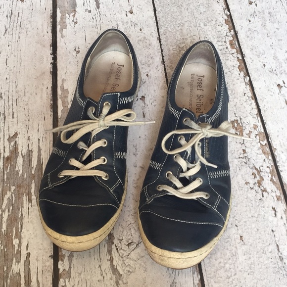 josef seibel blue shoes